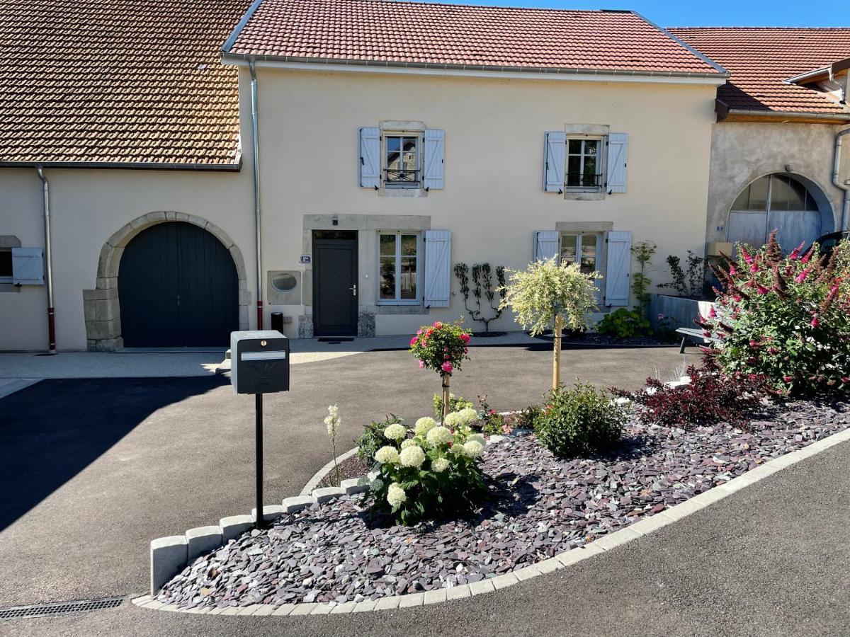 Chez La Rose Luxueuse Cottage Avec Jacuzzi Rouvres-la-Chétive Exteriör bild